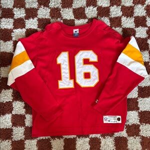 Kansas City Chiefs Len Dawson Vintage Long Sleeve Jersey